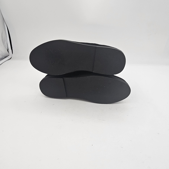 Steve Madden Tommy Suede Shearling Boots Black Size 6 - Picture 10 of 12